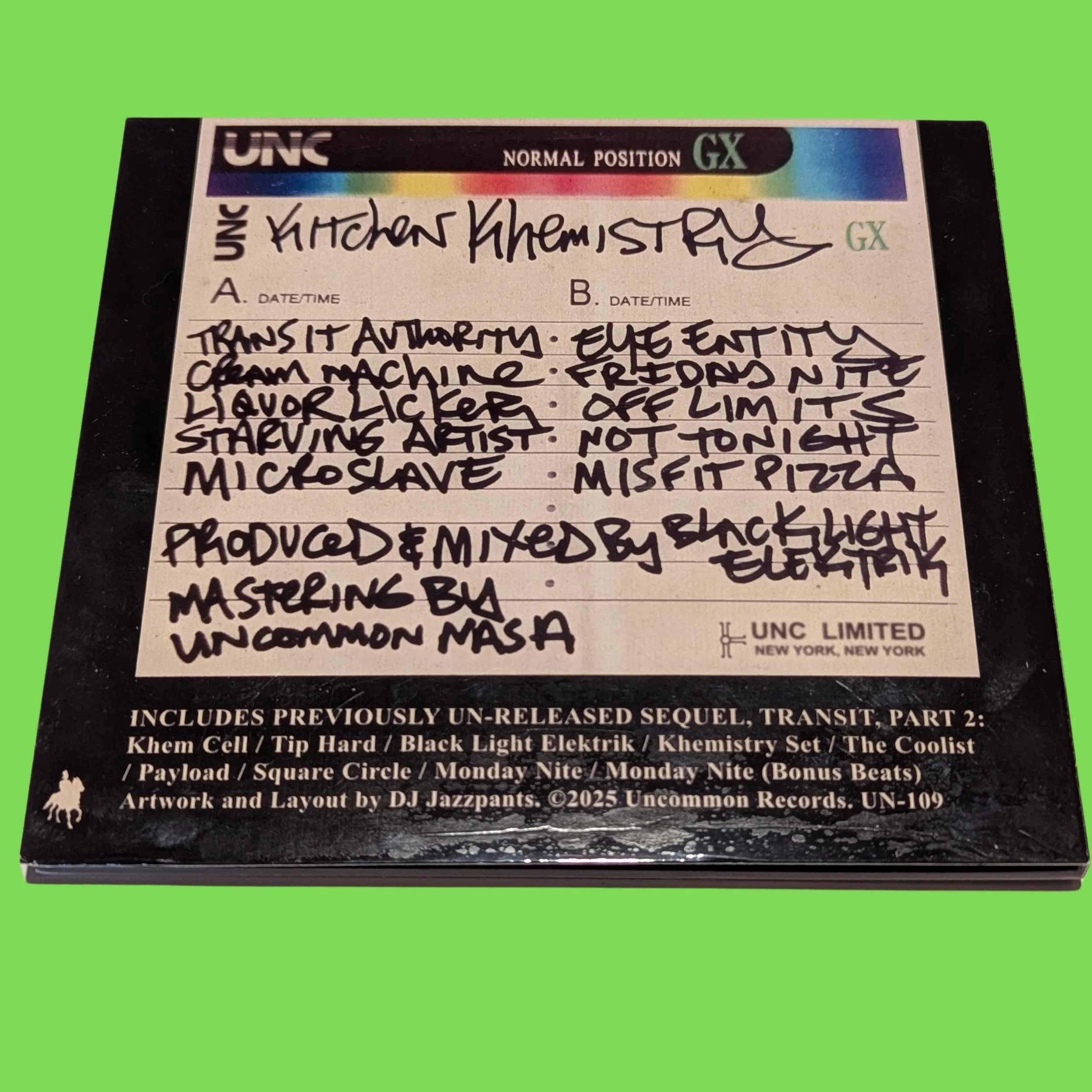 Kitchen Khemistry (Masai Bey) - Transit (Deluxe Edition) Digipak